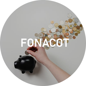 imagen circular con el texto Fonacot